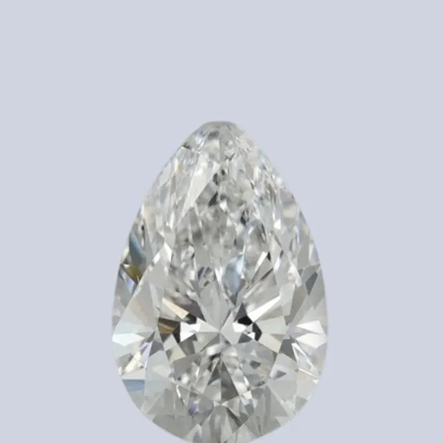 0.90 Ct Wt Pear Cut Lab Diamond