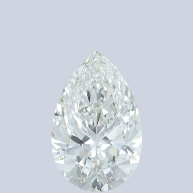 0.93 Ct Pear Shape Man Made Diamond