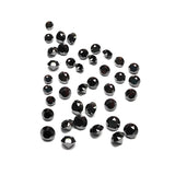 1 Ct 1.60 Mm To 1.90 MM Calibrated Black Diamond Lot