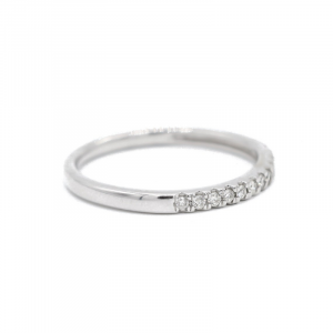 0.40 Ct Diamond White Gold Wedding Ring