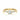 1Ct Round & Baguette Diamond Ring In 14K Yellow Gold
