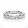 1ct Prong Setting Lab Diamond Eternity Band In White Gold