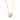 1.05 Carat Round Solitaire 4 Prong Diamond Pendant & Chain In Rose Gold