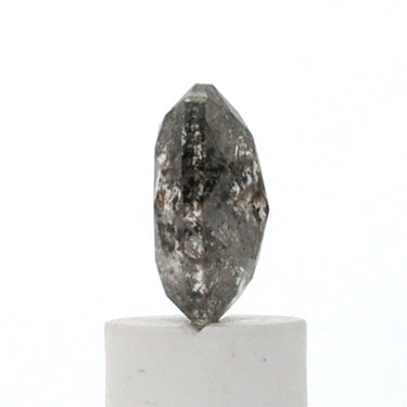 1.05 Carat Oval Cut Salt and Pepper Diamond