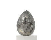 1.07 Carat Pear Shape Salt & Pepper Diamond