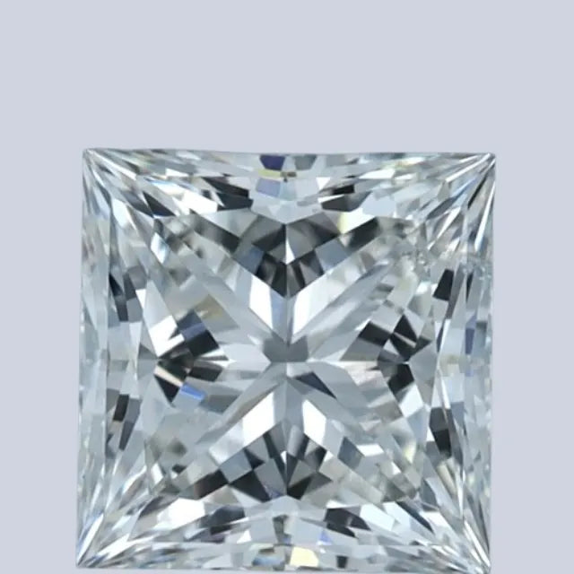 1.18 Carat Princess Shaped Loose Lab Grown Diamonds