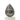 1.19 Carat Pear Shape Salt and Pepper Diamond