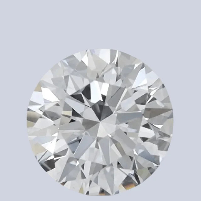 1.22 Ct Wt Round Shape Man Made Diamond