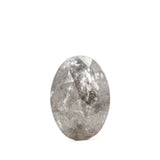 1.37 Carat Oval Shape Salt And Pepper Diamond