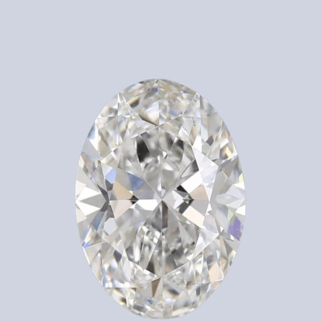 1.43 Carat Oval Cut Synthetic Diamond