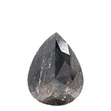 1.92 Carat Pear Shaped Salt And Pepper Diamond