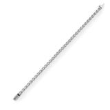 1 Carat Round Cut Diamond Tennis Bracelet In White Gold