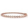 1 Carat Round Cut Diamond Tennis Bracelet In Rose Gold