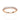 1 Carat Round Cut Half Eternity Diamond Wedding Band In Rose Gold