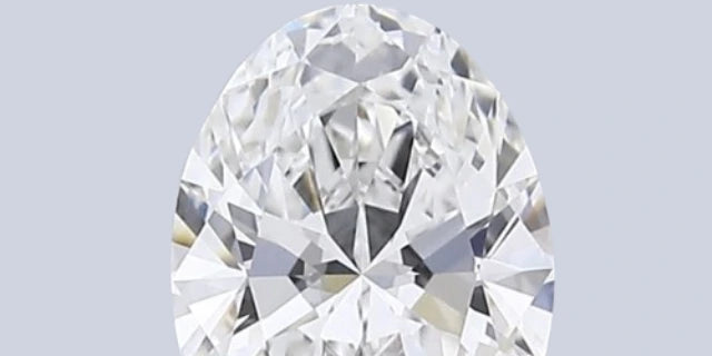 1 Ct Oval Shape Man Made Diamond