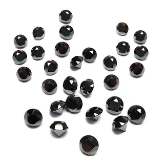 1 Carat 3 MM To 3.10 MM Genuine Accent Black Diamonds