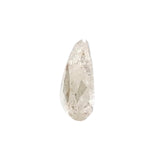 0.70 Ct Pear Shape Rose Cut Salt And Pepper Diamond