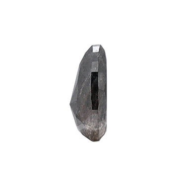 1.92 Carat Pear Shaped Salt And Pepper Diamond