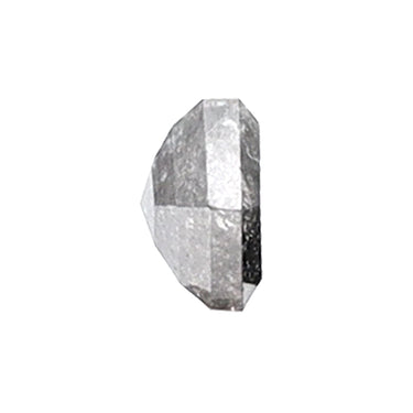 Hexagon Shape Salt And Pepper Diamond