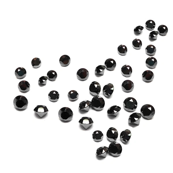 1 Ct Calibrated Natural Black Diamonds Lot