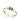 1 Carat Emerald Shape Three Stone Black & White Diamond Ring In Yellow Gold