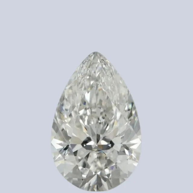 2.07 Carat Pear Shaped Synthetic Diamond