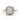 2.10 Carat Cushion Cut Halo Lab Diamond Engagement Ring In Yellow Gold