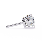 2.50 Ct Cushion Cut Lab Grown Diamond Earrings