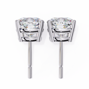 2.50 Ct Cushion Cut Lab Grown Diamond Earrings