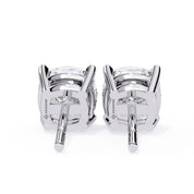 2.50 Ct Cushion Cut Lab Grown Diamond Earrings