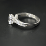 2.50 Carat Round Cut Wedding Ring