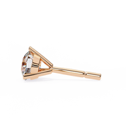 Round Brilliant Lab Diamond Stud Earrings