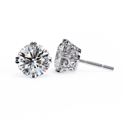 STUD- Free Gift 1.00 CT Lab Diamond Stud Earrings