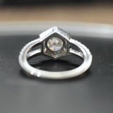 2 Carat Round Halo Engagement Ring