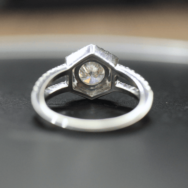 2 Carat Round Halo Engagement Ring
