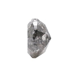 0.87 Carat Round Cut Salt And Pepper Diamond