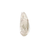 0.70 Ct Pear Shape Rose Cut Salt And Pepper Diamond