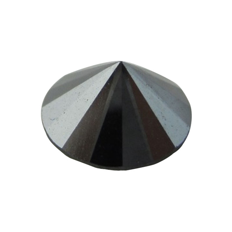 2.40 Ct 7.50 Mm Size Round Cut Loose Black Diamond