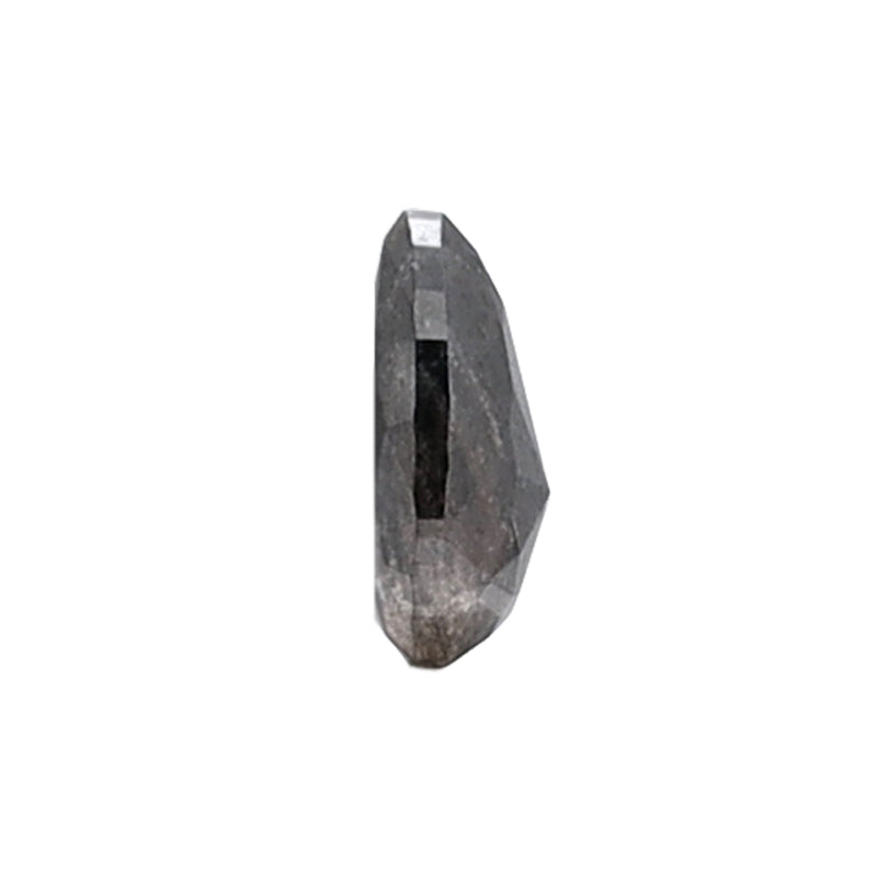 Salt And Pepper Pear Shaped Diamond