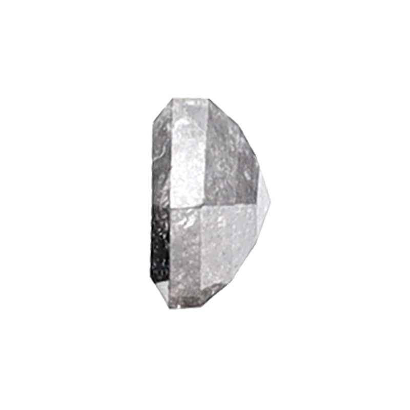 Hexagon Shape Salt And Pepper Diamond