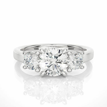 1.95 Trinity Diamond Engagement Ring White Gold