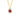 3.10 Carat Pear Ruby Gemstone Pendant in Yellow Gold