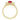 3.50 Carat Oval Ruby Prong Setting Gemstone Ring In Yellow Gold