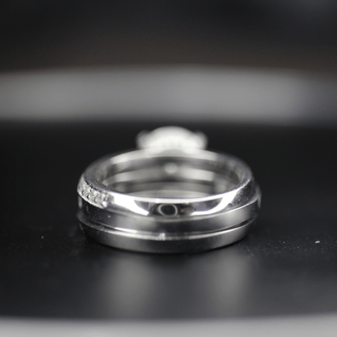 3.5 Carat Round Cut Bridal Ring Set