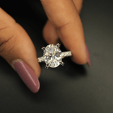 3 Carat Oval Engagement Ring