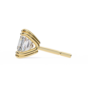 3 Carat Princess Shape Lab Diamond Stud Earrings