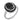 3.35 Ct Oval Shape Black Diamond Double Halo Ring