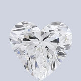 5 Carat Heart Shaped Loose Lab Grown Diamonds