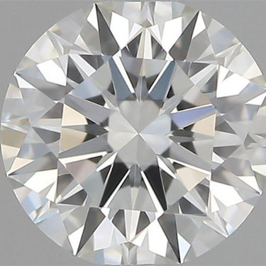 GIA Certified 5 mm Size VVS Clarity H Color Round Shape Natural Diamond