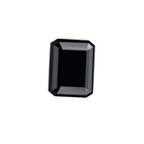 7 X 5 Mm Emerald Cut Black Diamond Stone